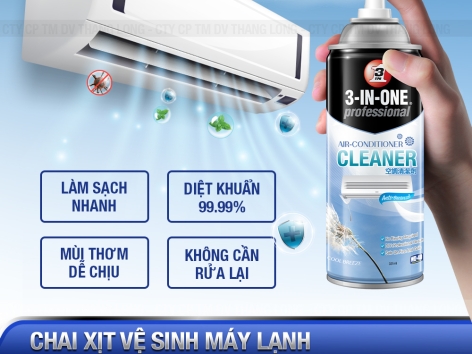Các loại dung dịch vệ sinh máy lạnh được ưa chuộng