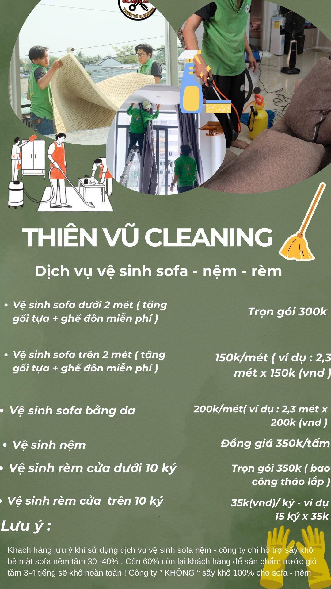 THIÊN VŨ CLEANING - Sửa chữa máy lạnh thủ đức