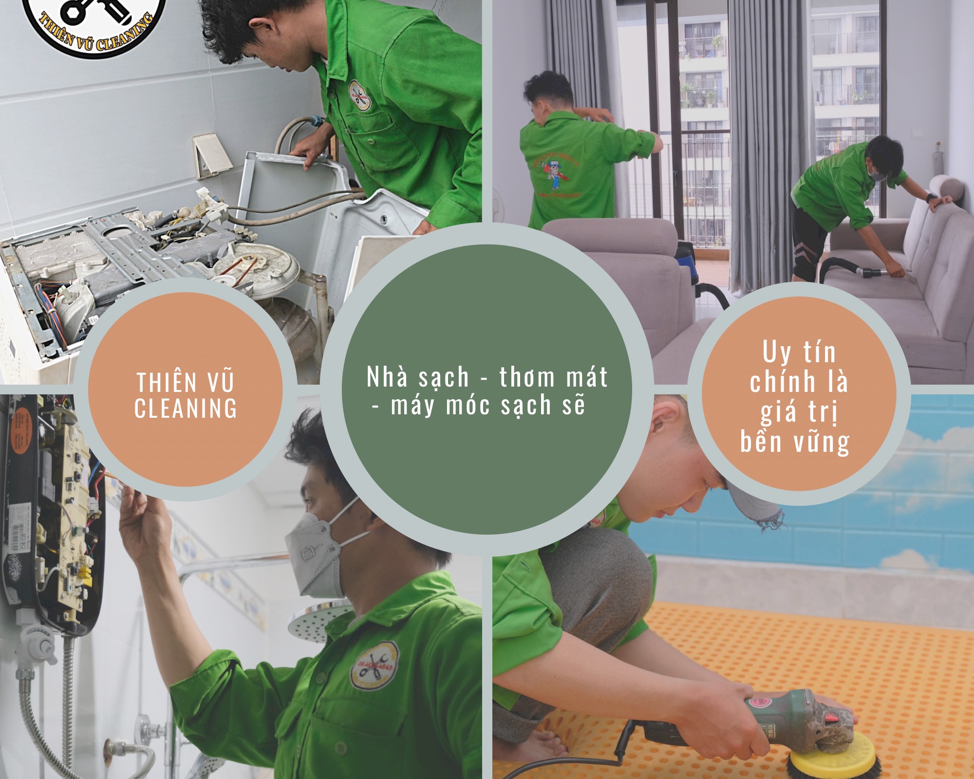 THIÊN VŨ CLEANING - Sửa chữa máy lạnh máy giặt tại thủ đức - vệ sinh công nghiệp tại các khu vực
